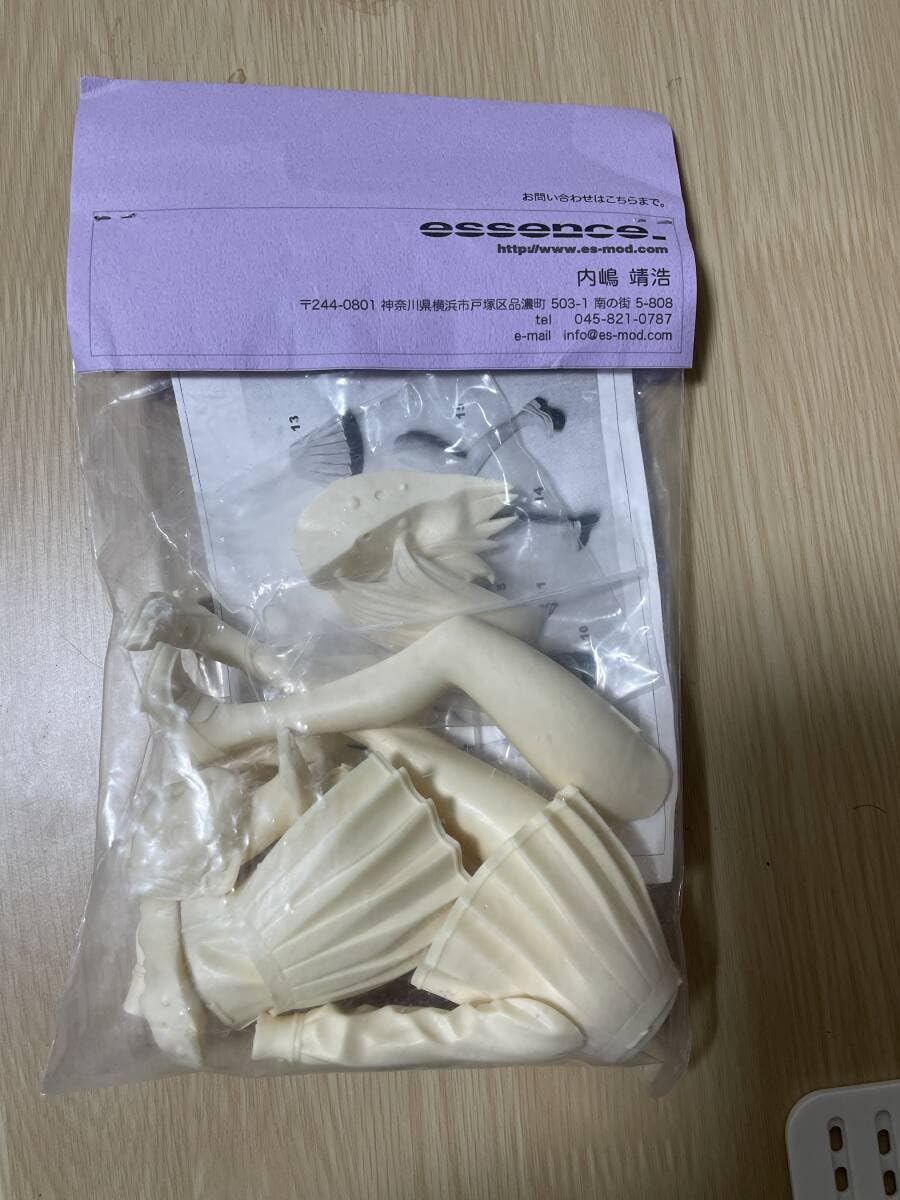 姉ヶ崎寧々　ガレージキット Amazon | essence. ラブプラス 1/8 姉ヶ崎寧々 ガレージキット ガレキ